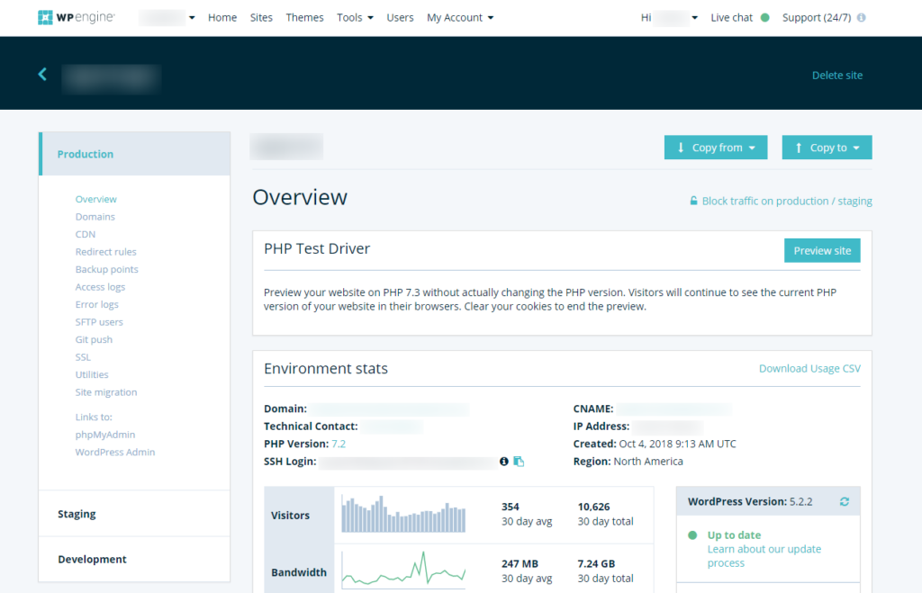 wpengine overview
